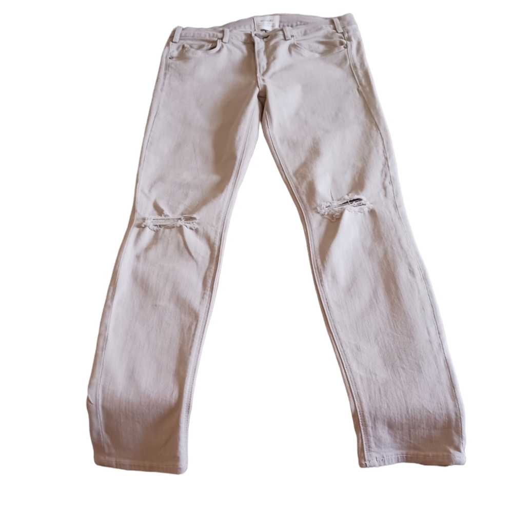 MCGUIRE 85B Distressed Knee Skinny Jean